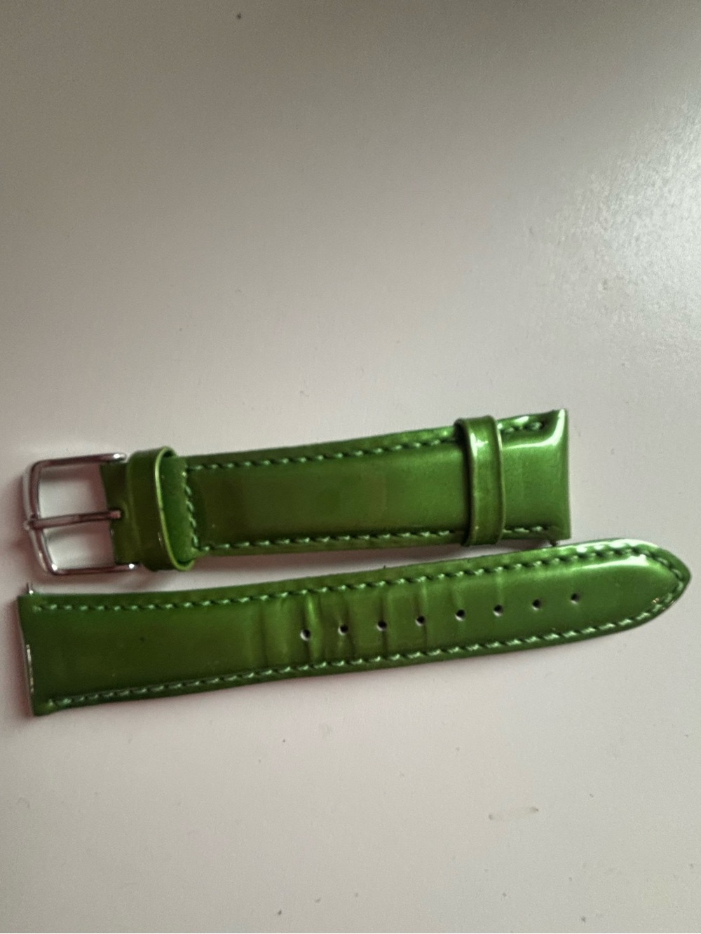 20 inch Michele leather watch band